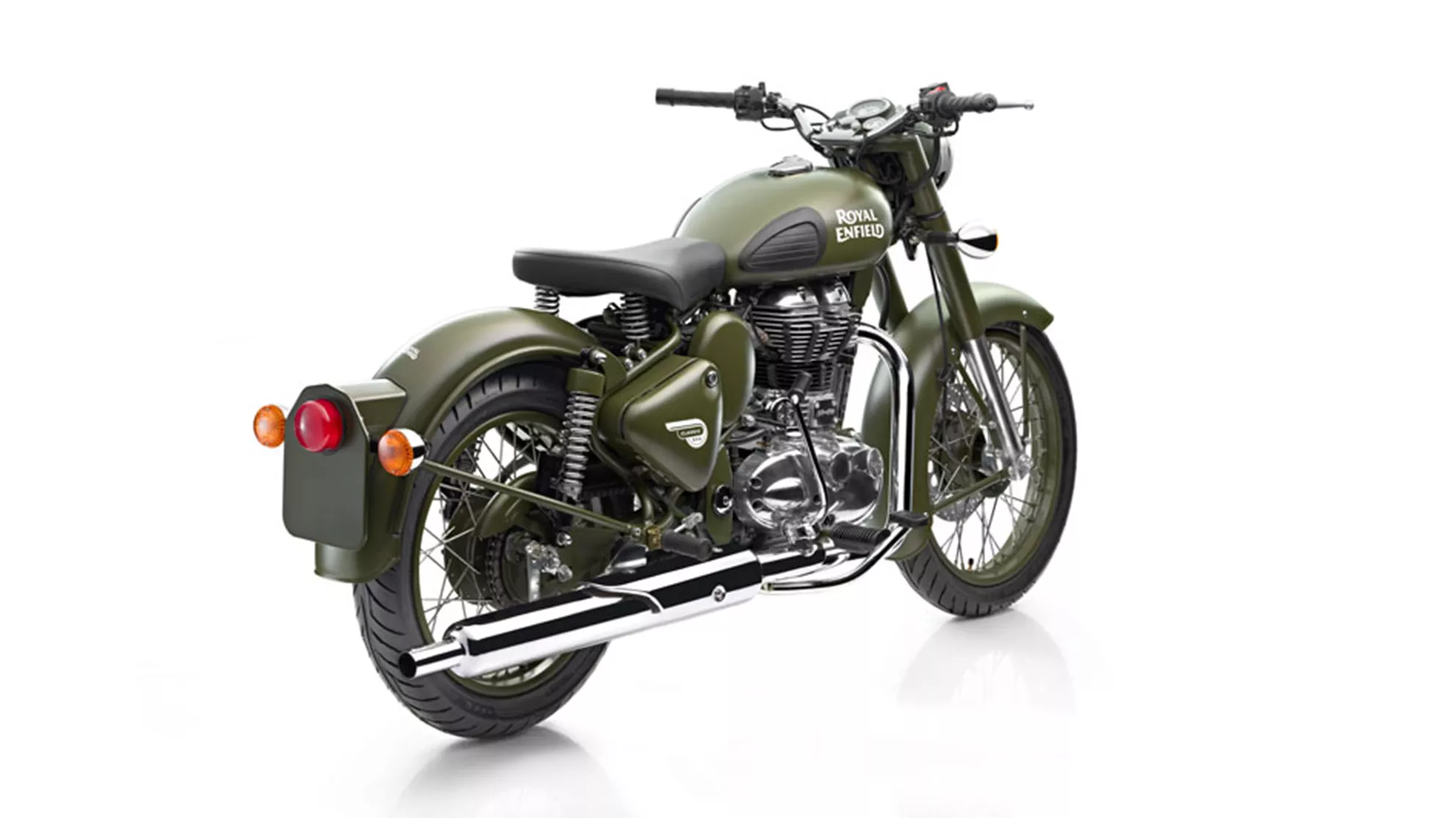 Royal Enfield Classic 500 EFI Battle Green - Image 1 Royal Enfield Classic 500 EFI Battle Green - Image 1